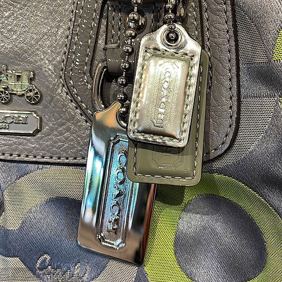 COACH Signature Handbag - Picture 2 of 10